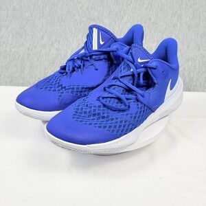 Nike Zoom Hyperspeed Court Womens 8.5 Volleyball Shoes Blue White CI2963-410